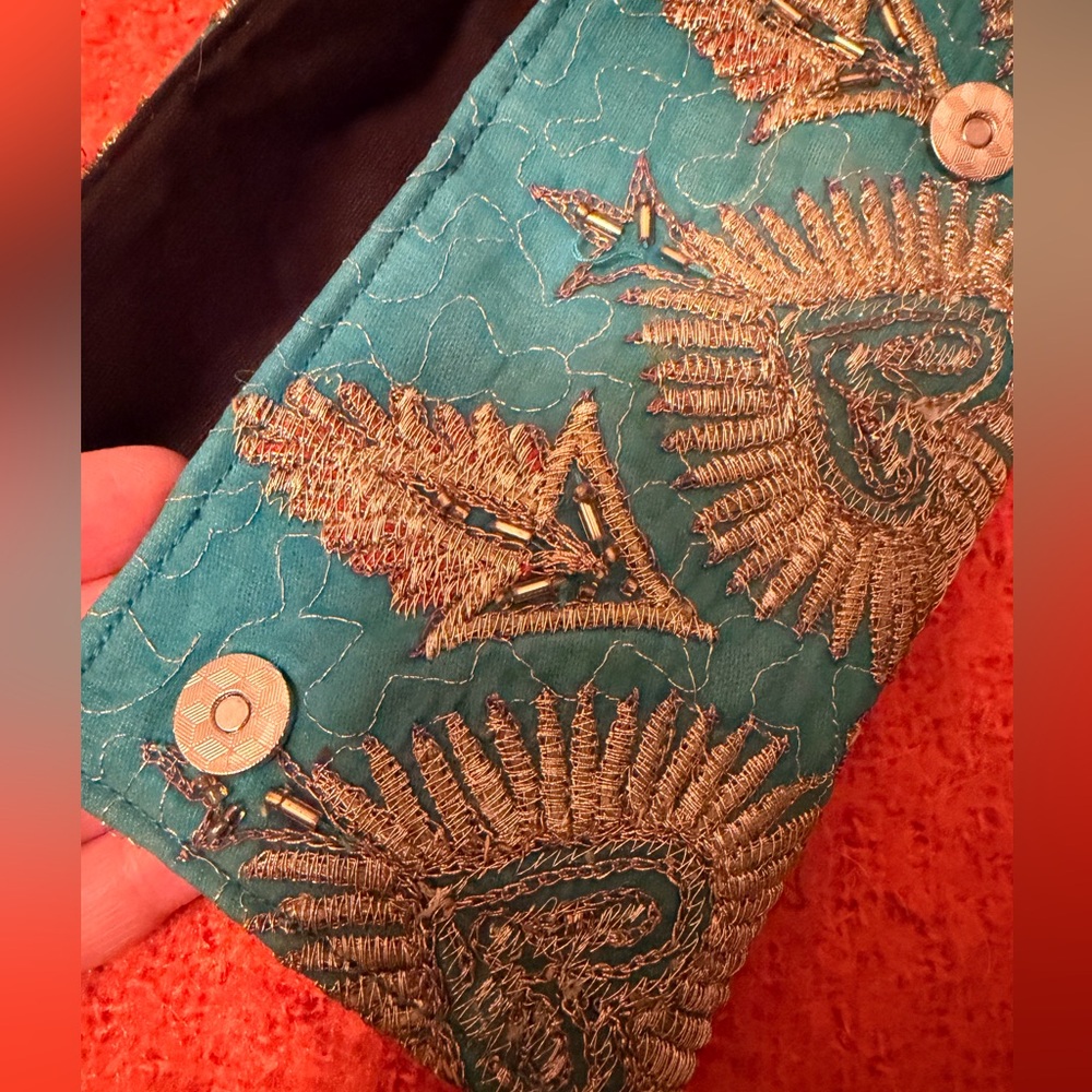 Turquoise wallet and jewelry bundle - Picture 7 of 8